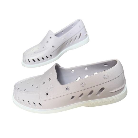 Sperry Rubber Shoes Slip Ons A/O Float Purple Womens Size 9 M - Picture 3 of 8